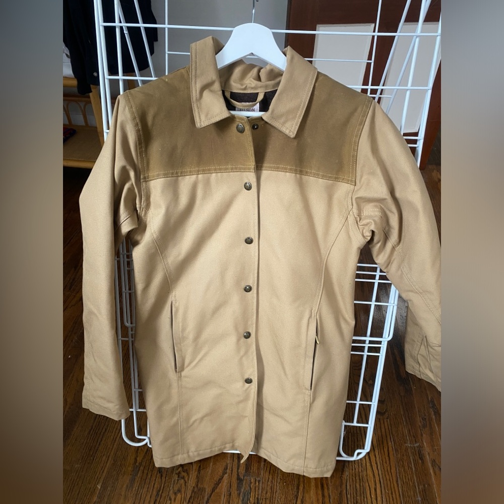 Filson canvas lined jacket xs